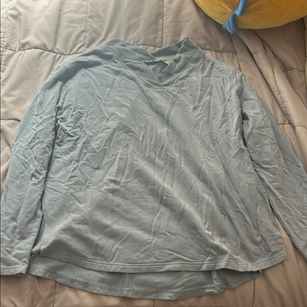 Earth Yoga Blue Long Sleeve Tee